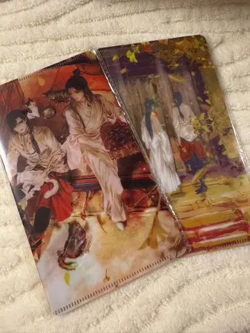 새상품 천관사복 멀티 케이스 2장 세트 2 마스크 티켓 케이스 사련 삼랑