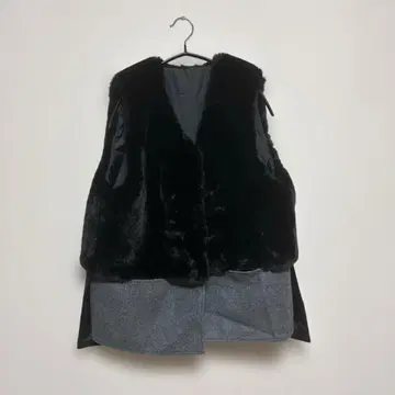 미사용에 가까운 noa-ge 노아제 베스트 M 블랙