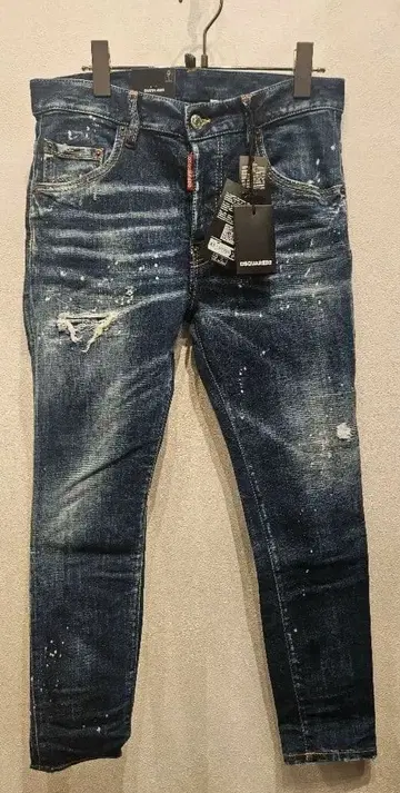 DSQUARED2 SHATER JEAN 다크 블루 스케이터 46 사이즈