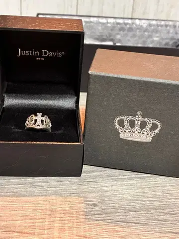 Justin Davis MAJESTYRING 925 실버 다이아 0.