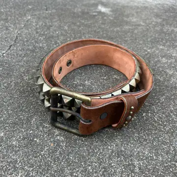 S'Factory studs leather belt