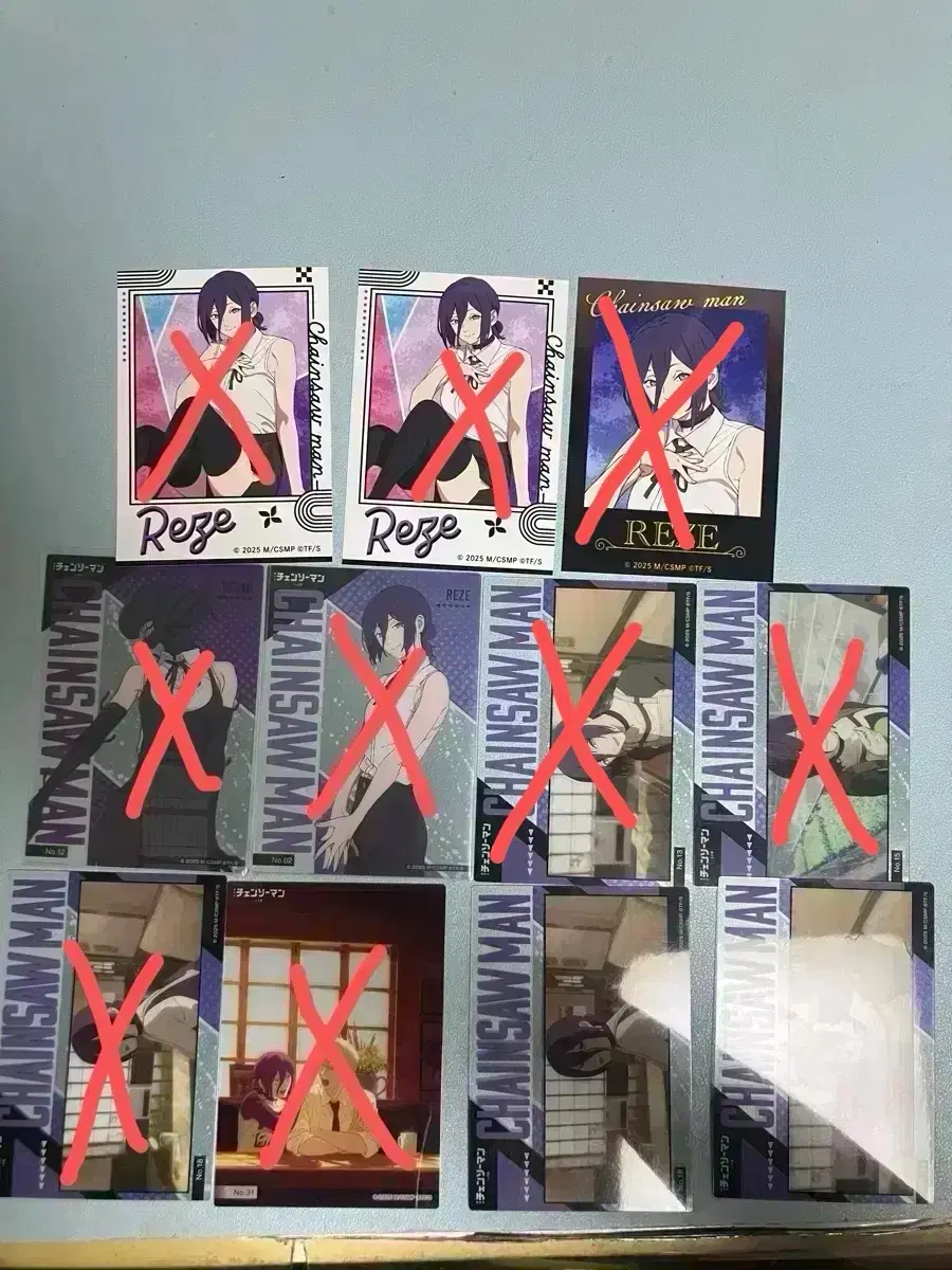 Chainsaw Man Reze clear card/minive bromide (official goods)