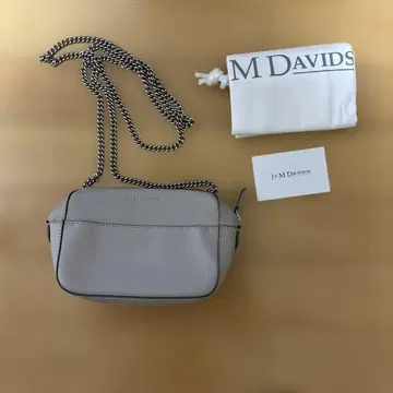 J&M DAVIDSON 숄더백 페블 미니 그레이