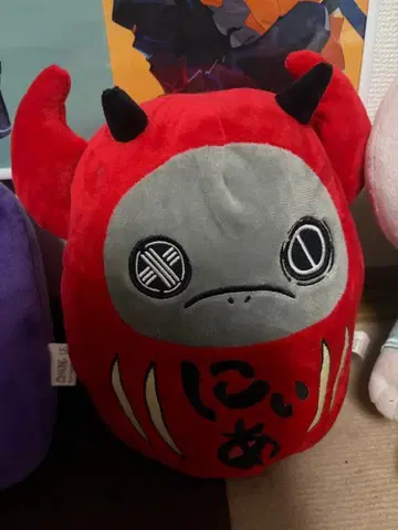 NieR 달마 봉제 인형 Among Us 보라색 봉제 인형