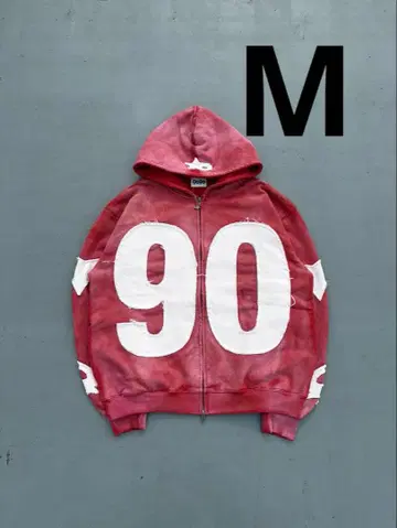 Numbering With Star Logo Zip Hoodie