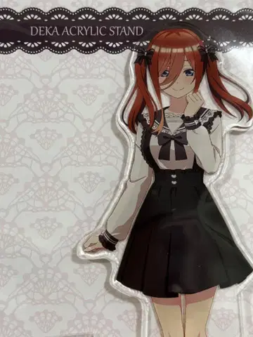 5등분의 신부 나카노 미쿠 빅 아크릴 스탠드 Kawaii ver.