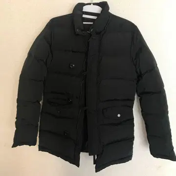 UNITED arrows 블랙 다운 자켓 38 다운 페더