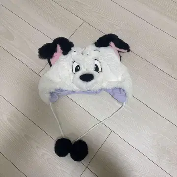 강아지 캐릭터 모자