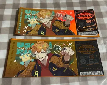 HEROES Half Anniversary 티켓풍 카드 우사미 리토