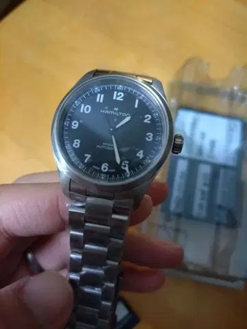 미사용 새상품 해밀턴 x 엔지니어드 가먼츠 카키 필드