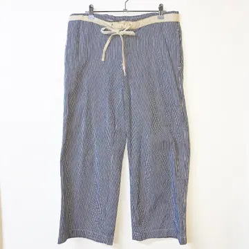레어 45rpm 히코리 스트라이프 와이드 팬츠