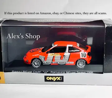 레어 ONYX 1/43 르노 메간 쿠페 1998