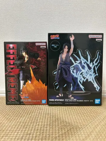 NARUTO 우치하 이타치 우치하 사스케 프라이즈 피규어 2종 세트