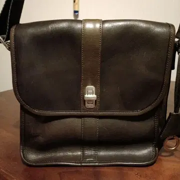 aniary 아니아리 천연 가죽 블랙 가죽 숄더백