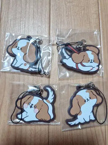 활기찬 캐벌리어 캡슐 러버 스트랩 세트