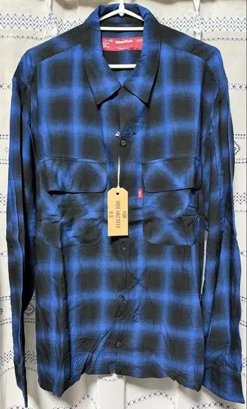 HIDE AND SEEK Ombre Check Shirt (23SS)