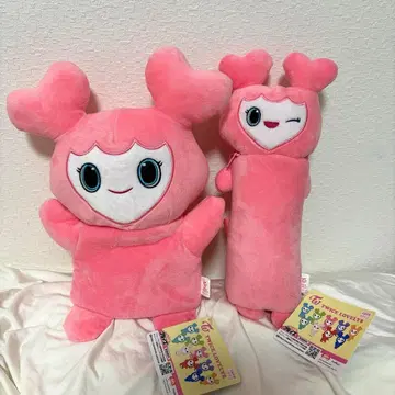 TWICE LOVELYS 봉제 인형 퍼펫 노비후냐 파우치 모모