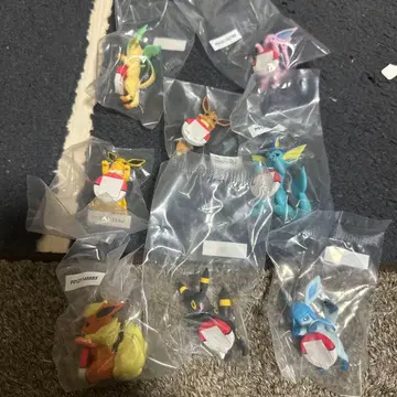 제일복권 포켓몬 F상 길거리 산책 챠라링 프렌즈 8종 세미 컴플리트 세트