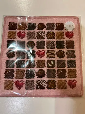 [ 미사용 새상품 ] 페이러 코프레 도 쇼콜라 손수건 WEB 한정판