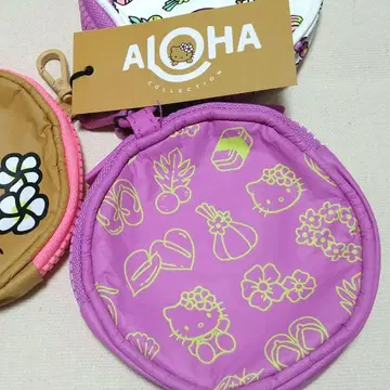 새상품 헬로키티 파우치 핑크 1개 ALOHACOLLECTION