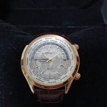 시티즌 일본 국내 미발매 모델 월드 타임 에코 드라이브