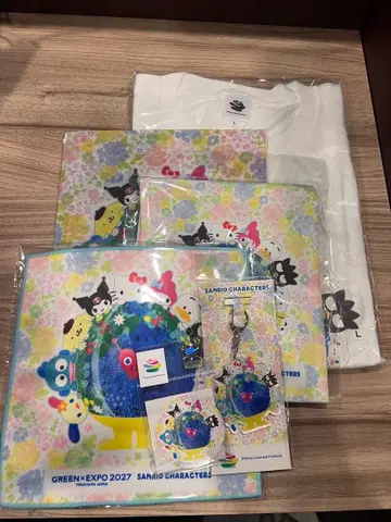 [ 6세트 ] 산리오 캐릭터즈 툰크툰크 GREEN EXPO