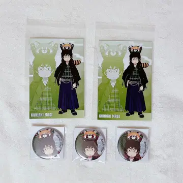 출금된 두더지 시부야 모디 엽서 특전 캔뱃지