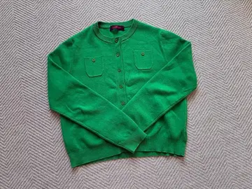 CABaN 코튼 캐시미어 크루넥 가디건