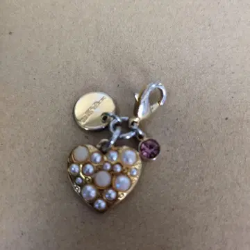 사만다 타바사 쁘띠 초이스 펄 하트 지퍼 참