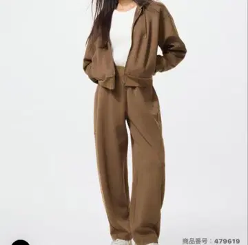 유니클로 드라이 맨투맨 커브 팬츠 XS