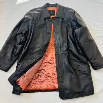 가죽 자켓 퀼팅 천연 가죽 안감 빅