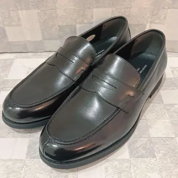 [ 새상품급 ] 유나이티드 애로우즈 GLR 가죽 로퍼 블랙 26cm