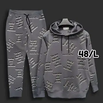 산타페 Santa Fe 종이상자 니트 후드티 상하의 세트 48 2@