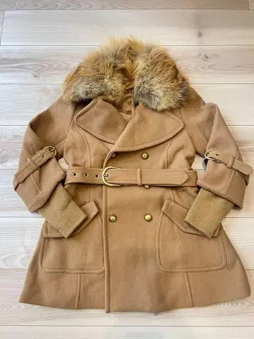 로얄 파티 베이지 코트 자켓 아우터