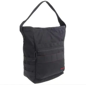 BRIEFING 블랙 숄더백 A4 대응