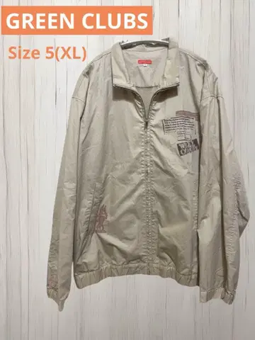 GREEN CLUBS 남성용 자켓 브라운 5(XL) 골프웨어 큰 사이즈