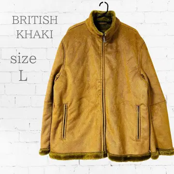 BRITISH KHAKI 브리티시 카키 보아 라이너 따뜻한 L 겨울