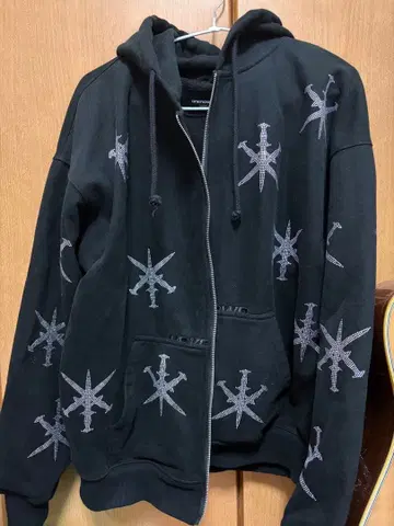 [ M ] UNKNOWN LONDON 지퍼 후드티