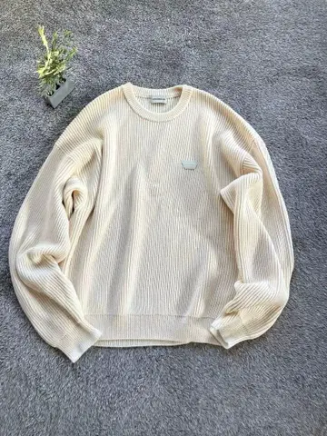 FORSOME ONE 스웨터 긴팔 크루넥