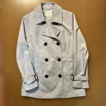 트렌치코트 아이스 블루