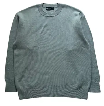 그린라벨 크루넥 니트 라이트 블루 M