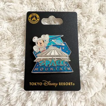 미사용 새상품 디즈니랜드 디즈니 리조트 스페이스 마운틴 핀 배지