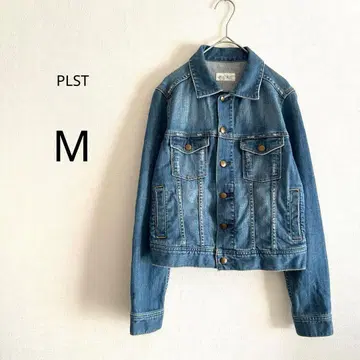 [ PLST ] 플라스테 데님 자켓 블루 M 데님 자켓 새상품급