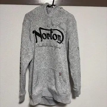 Norton 노튼 후드티 그레이 L 사이즈