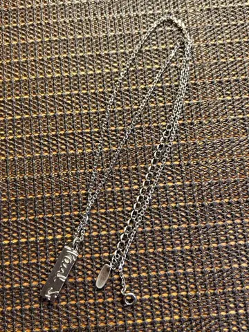 Paul Smith plate necklace