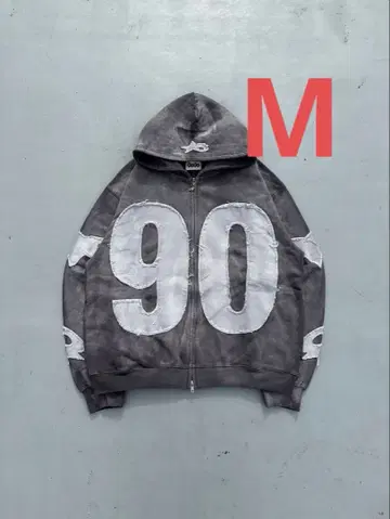 Numbering With Star Logo Zip Hoodie