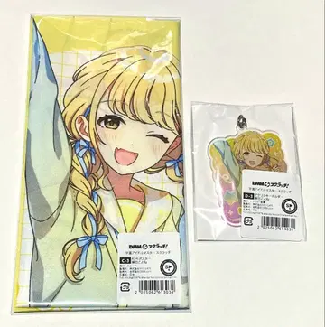 학원 아이돌 마스터 DMM 스크래치 천 포스터 아크릴 키링 후지타 코토네