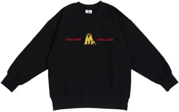 킹프리 투어 티셔츠 Mr. TOUR 2022 맨투맨 블랙