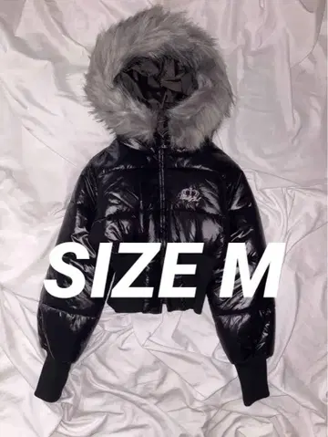 9090 퍼 후디드 퍼퍼 재킷