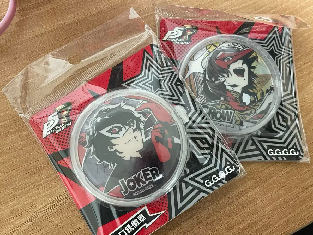 Akechi Joker Ryuji can badge bulk